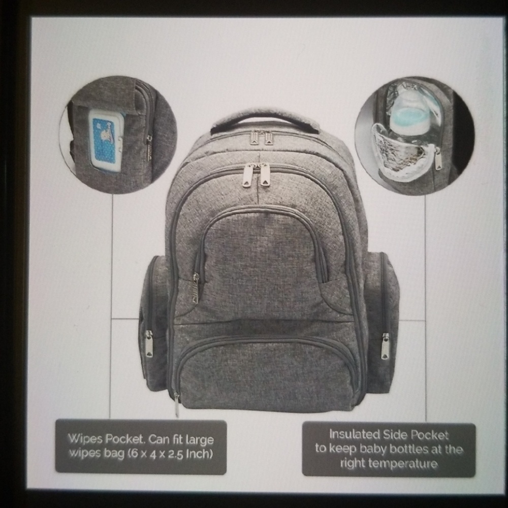 diaper backpack - Picture 3 of 7